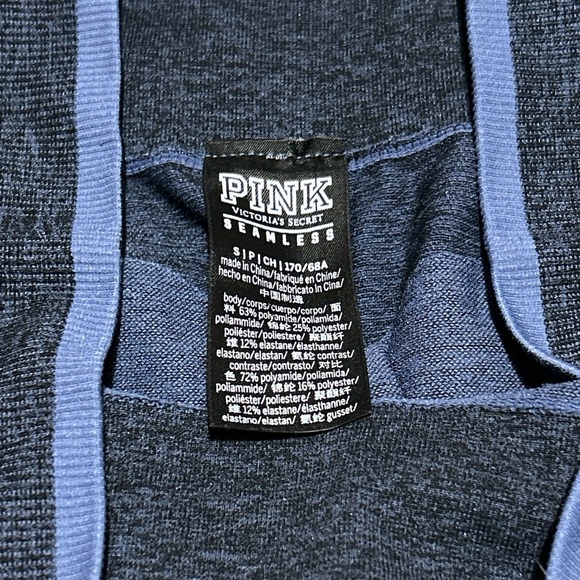 Pink Victoria’s Secret Seamless Leggings, Dark Blue Size Small. - Picture 4 of 4